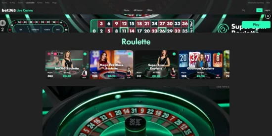 Bet365 Hungary Roulette